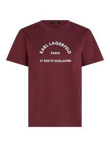 Рубашка Karl Lagerfeld, бордовый