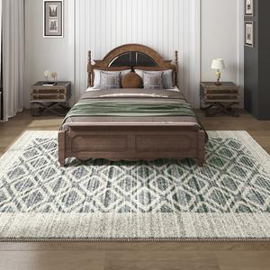 AOVOC Ковер 80х180 см для спальни/гостиной, винтажный, Victoria, толстый, не скользящий