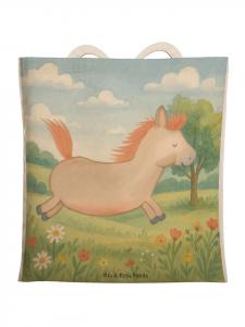 Mr. & Mrs. Panda Сумка с рисунком, изображающим скачущую лошадь, без надписи, белого цвета