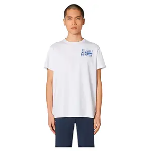 Футболка с коротким рукавом K-way Odom Multiple Lettering, белый