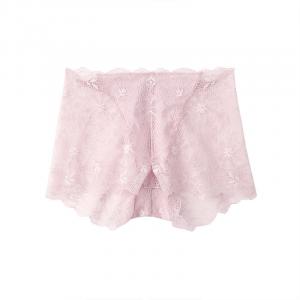 Трусики женские Muji кружевные, черный