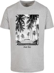 Футболка Today Was A Good Day Tee серого цвета Mister Tee