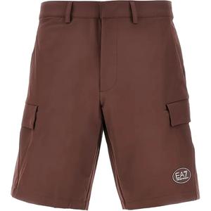Шорты Ea7 с карманами cargo EMPORIO ARMANI, Umber