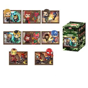 Marvel Photo Frame Collection слепая коробка товары одиночная мистери-бокс/полная коробка 8 шт POP MART