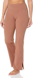 Женские прямые брюки для йоги Tommy Hilfiger с боковыми разрезами, Ginger