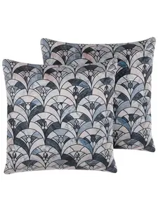 Декоративная подушка Beliani 2er Set Deko KOODAL, красочный