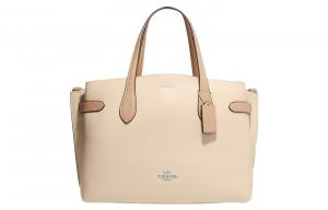 COACH Сумка-тоут Ханна из галечной кожи