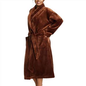 Пижамный халат Victoria's Secret для женщин темно-коричневый