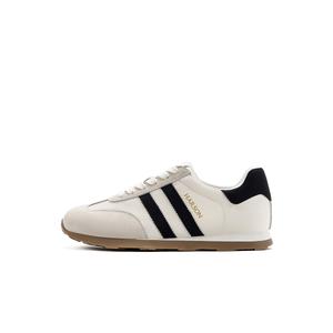 HARSON Низкие повседневные туфли женские серо-черные