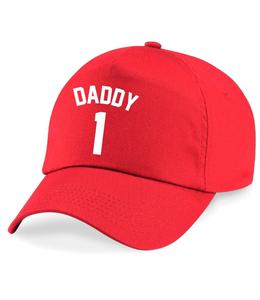 Бейсбольная кепка Daddy 1 60 SECOND MAKEOVER, красный