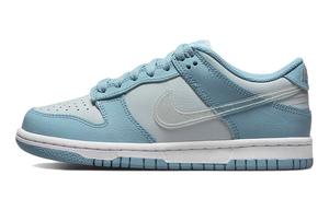 Кроссовки Nike Dunk Low, голубой/белый
