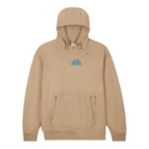 Толстовка Nike x OFF-WHITE Fleece Hoodie 'Khaki', хаки