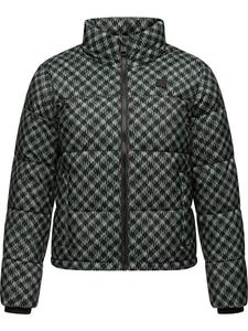 Пуховик ragwear Serah Print, цвет dusty green