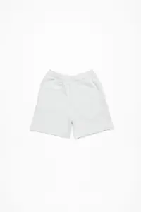 Хлопковые шорты Acne Studios, цвет Pale Grey Melange