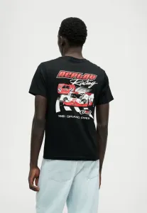 Футболка с принтом гоночной тематики Replay, Black