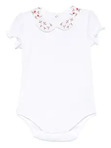 Боди с вышитым воротником Tartine Et Chocolat, белый
