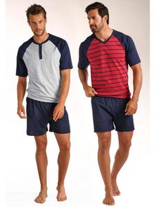 Пижама LE JOGGER, цвет grau-meliert, rot