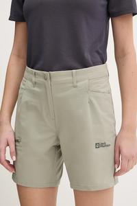 Шорты уличные Prelight Stride Jack Wolfskin, зеленый