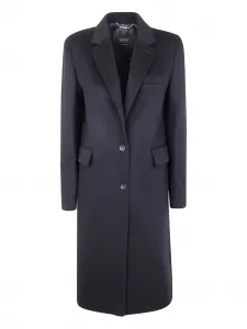 Пальто с зазубренными лацканами Seventy, черный