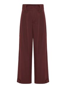 Обычные брюки со складками спереди Funky Buddha, темно-красный