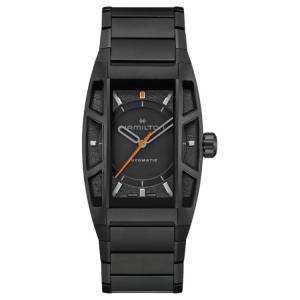 Hamilton Часы Unisex United States Classic Collection с автоматическим механическим механизмом, черный циферблат, 36*48 мм