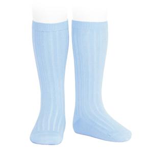 Ребристые гольфы Condor до колена для детей от 3 до 10 лет, идеально подходят для выпускных, церемоний поступления и церемоний поступления в детский сад.