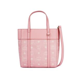 MCM Сумка-корзинка с кожаной отделкой