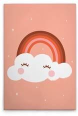 Картина на холсте A.S. Création Unicorn 3 цвет rosaweissbraunorange