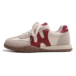 WARRIOR Нескользящие низкие повседневные туфли женские серые/бежевые/красные