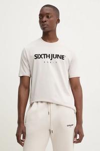 Футболка «Шестое июня» Sixth June, бежевый