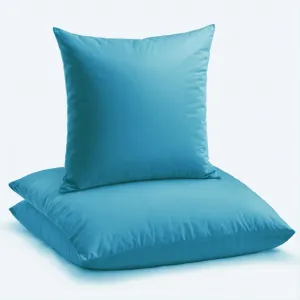 Постельное белье из перкаля, однотонное, 100% хлопок, 200 х 200 см, синее Carpe Sonno