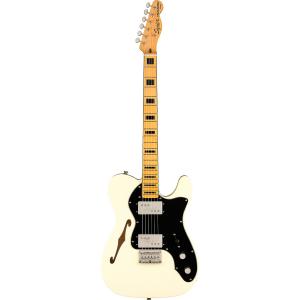 Электрогитара Squier Classic Vibe '70s Telecaster Thinline, ограниченная серия, олимпийский белый цвет