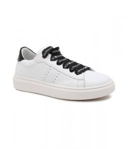 Кроссовки детские Elisabetta Franchi кожаные, белый