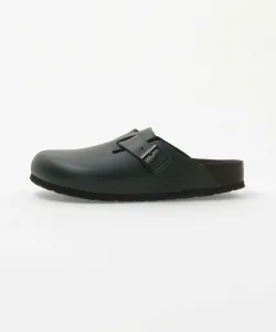 Кожаные сандалии BIRKENSTOCK Boston United Arrows, цвет Black