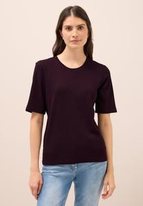 Футболка Cecil Basic T-shirt, Rot/Light Red