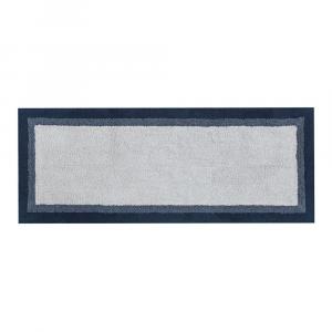Коврик для ванной в полоску Madison Park Eastridge, темно-синий