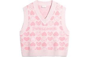 LINING Толстовка League of Legends женская светло-розовая с принтом по всей поверхности