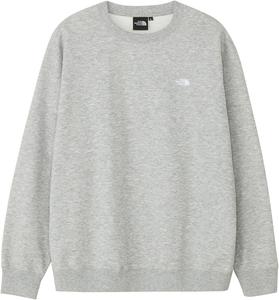 Толстовка THE NORTH FACE с небольшим логотипом, меланжевая, унисекс, на флисовой подкладке, теплая, антистатическая, для взрослых, серый
