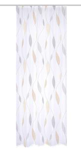 Готовая штора paolo прозрачная 140/145 см, желтый/светло-желтый