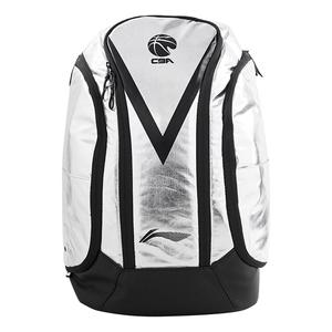 Рюкзак Li-Ning CBA All Star Player Backpack 'Silver Black', серебряный