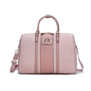 Mkf Collection Melissa Женская дорожная сумка из веганской кожи от Mia K MKF Collection, цвет Blush Mauve
