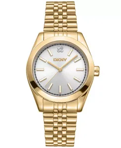 Женские часы-браслет Nolita из нержавеющей стали с золотистым покрытием, 32 мм DKNY