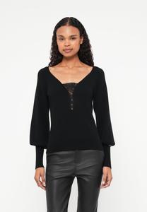 Джемпер TWINSET KNITTED SWEATER, Black