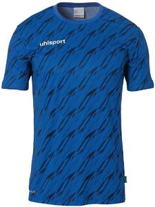 Спортивная рубашка "Progressive 28 Short Sleeve" синего цвета uhlsport