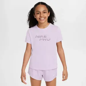 Футболка Nike One для девочек, цвет Violeta