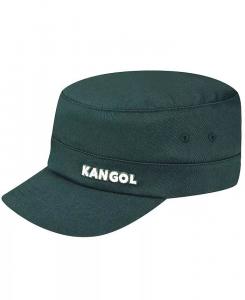 Мужская армейская кепка из хлопкового твила Kangol, зеленый
