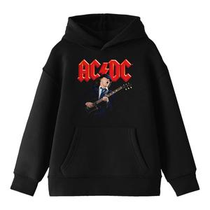 Пуловер с капюшоном ACDC Angus Young для мальчиков 8–20 лет Licensed Character