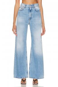 Широкие джинсы Acne Studios, Light Blue