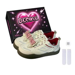 Низкие повседневные туфли женские Boldi Kuki, Beige (Exclusive Box+Socks)