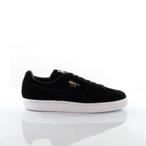Мужские черные кроссовки Suede classic+ Puma, черный